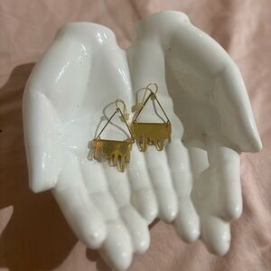 Gold Drip Earrings